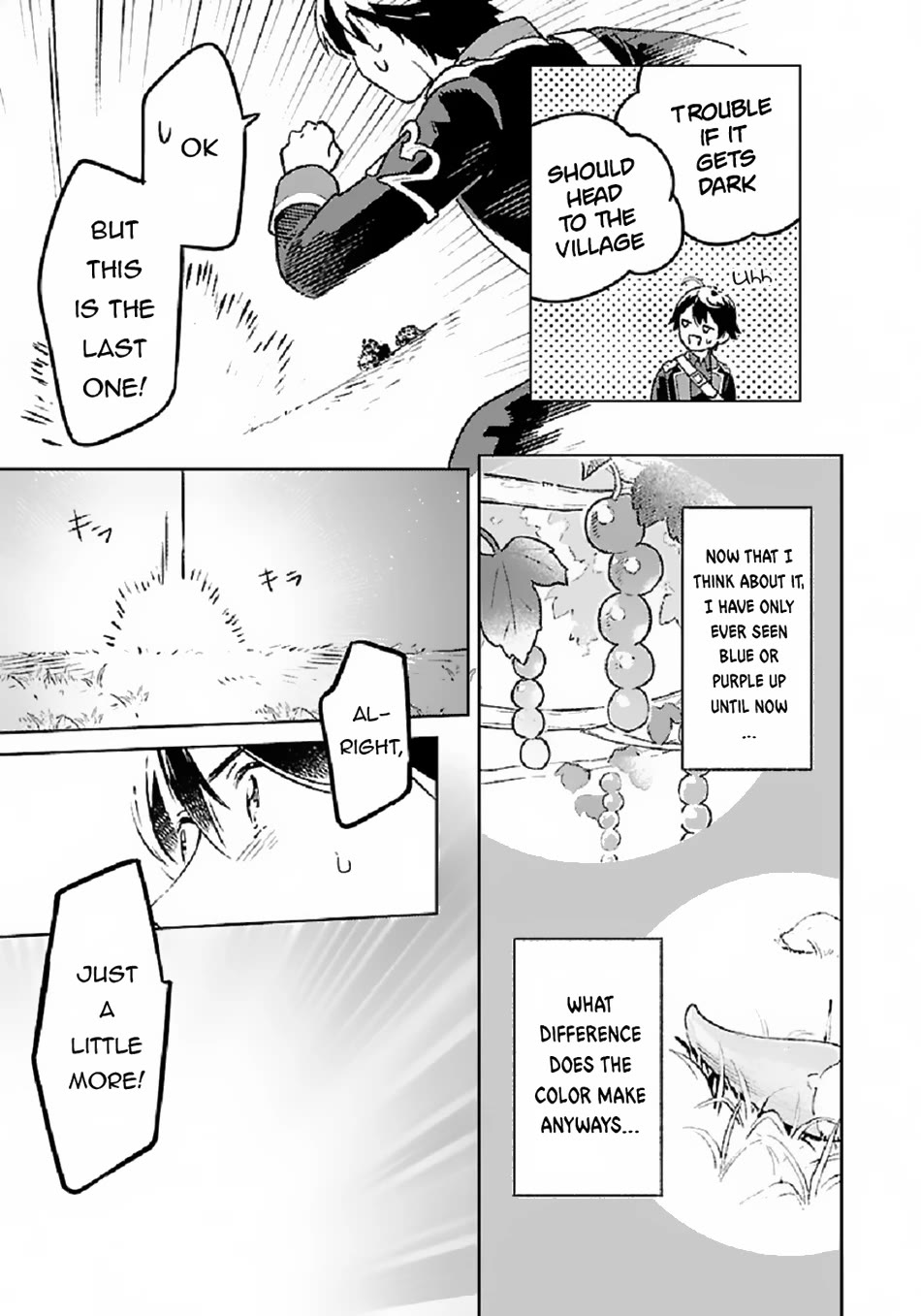Living a Carefree Life Collecting Raw Materials in Another World Chapter 3 page 8 - Chapter 3