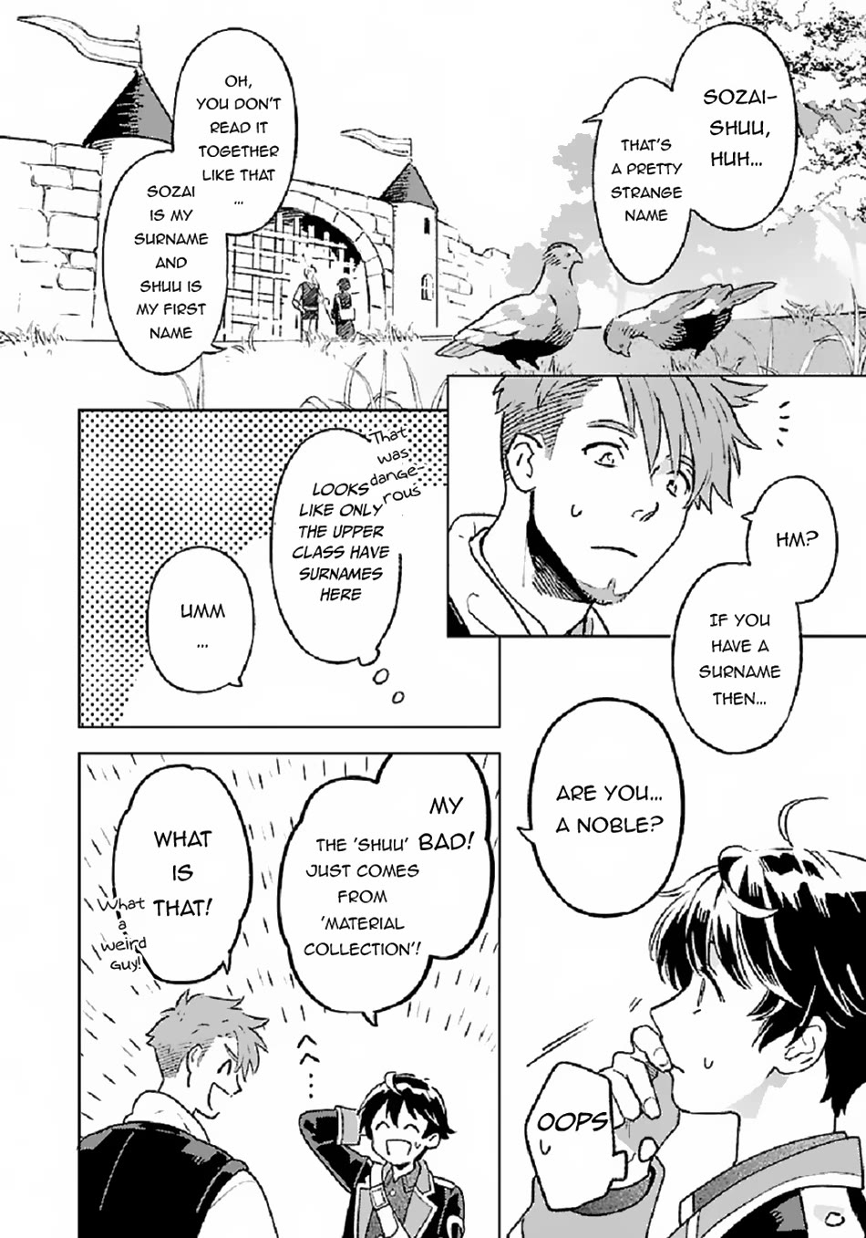 Living a Carefree Life Collecting Raw Materials in Another World Chapter 4 page 5 - Chapter 4