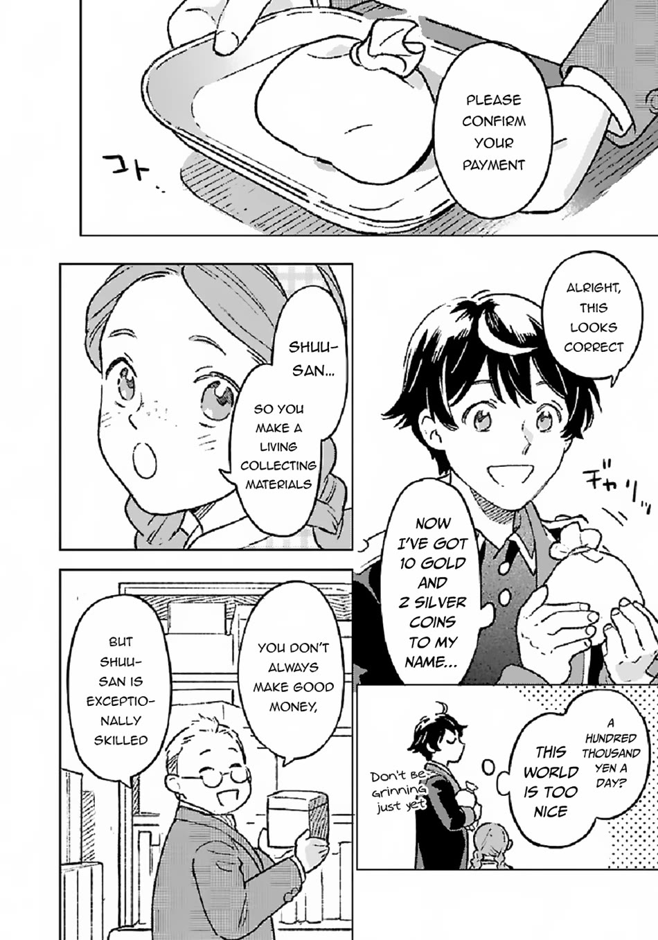 Living a Carefree Life Collecting Raw Materials in Another World Chapter 5 page 17 - Chapter 5
