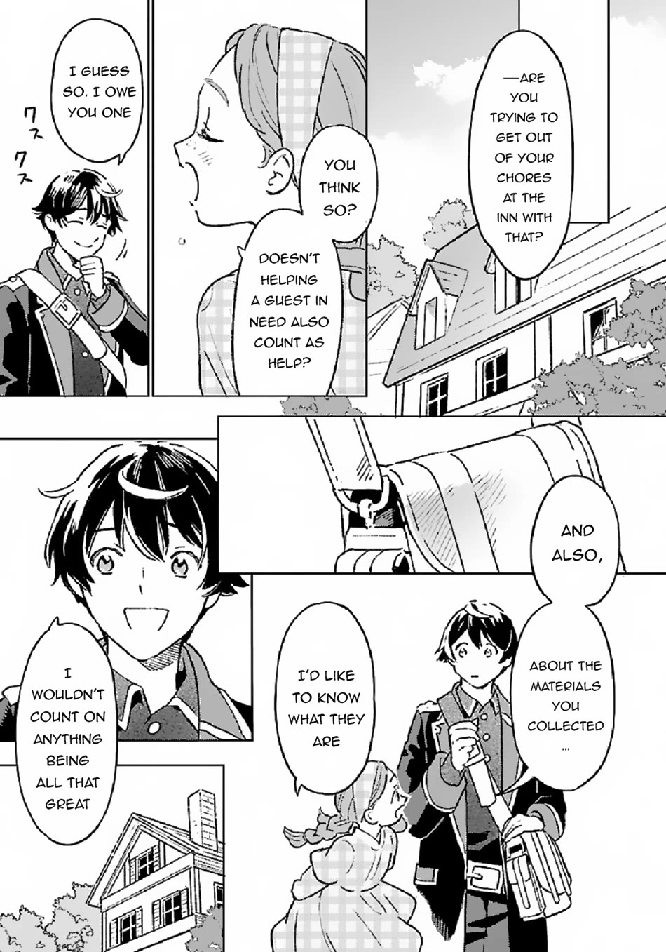 Living a Carefree Life Collecting Raw Materials in Another World Chapter 5 page 4 - Chapter 5