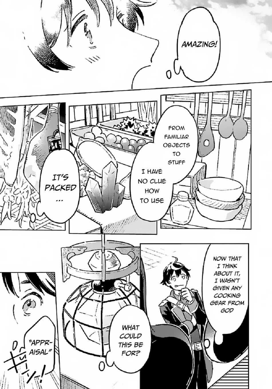 Living a Carefree Life Collecting Raw Materials in Another World Chapter 5 page 6 - Chapter 5