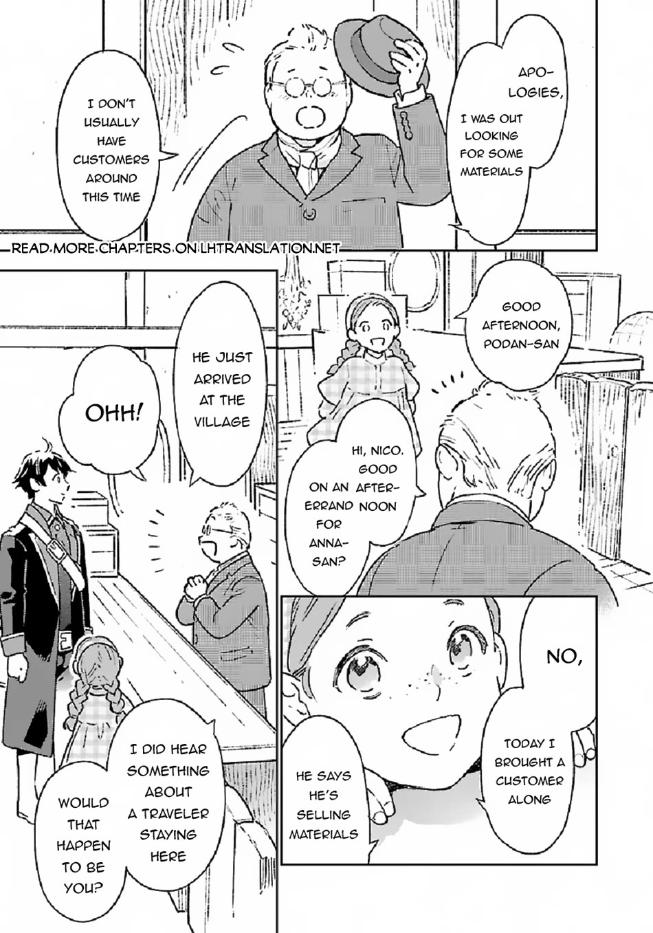 Living a Carefree Life Collecting Raw Materials in Another World Chapter 5 page 8 - Chapter 5