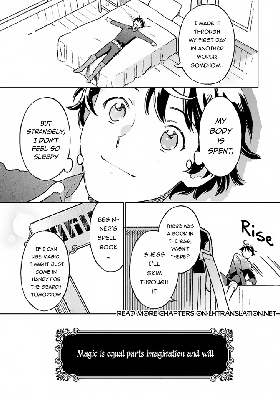 Living a Carefree Life Collecting Raw Materials in Another World Chapter 6 page 11 - Chapter 6