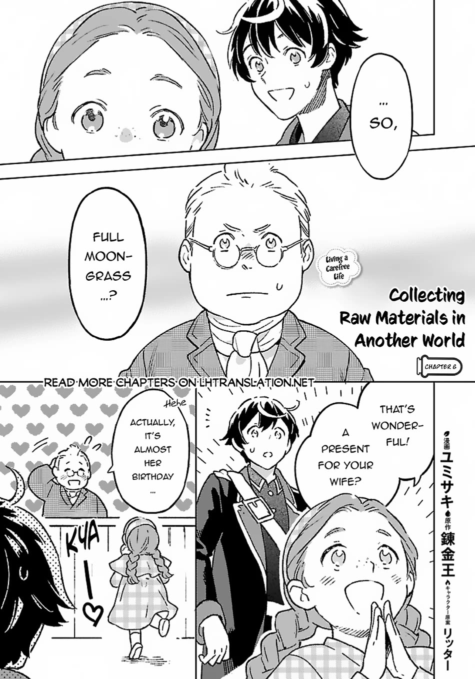 Living a Carefree Life Collecting Raw Materials in Another World Chapter 6 page 2 - Chapter 6