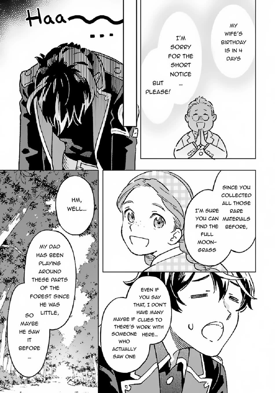 Living a Carefree Life Collecting Raw Materials in Another World Chapter 6 page 7 - Chapter 6