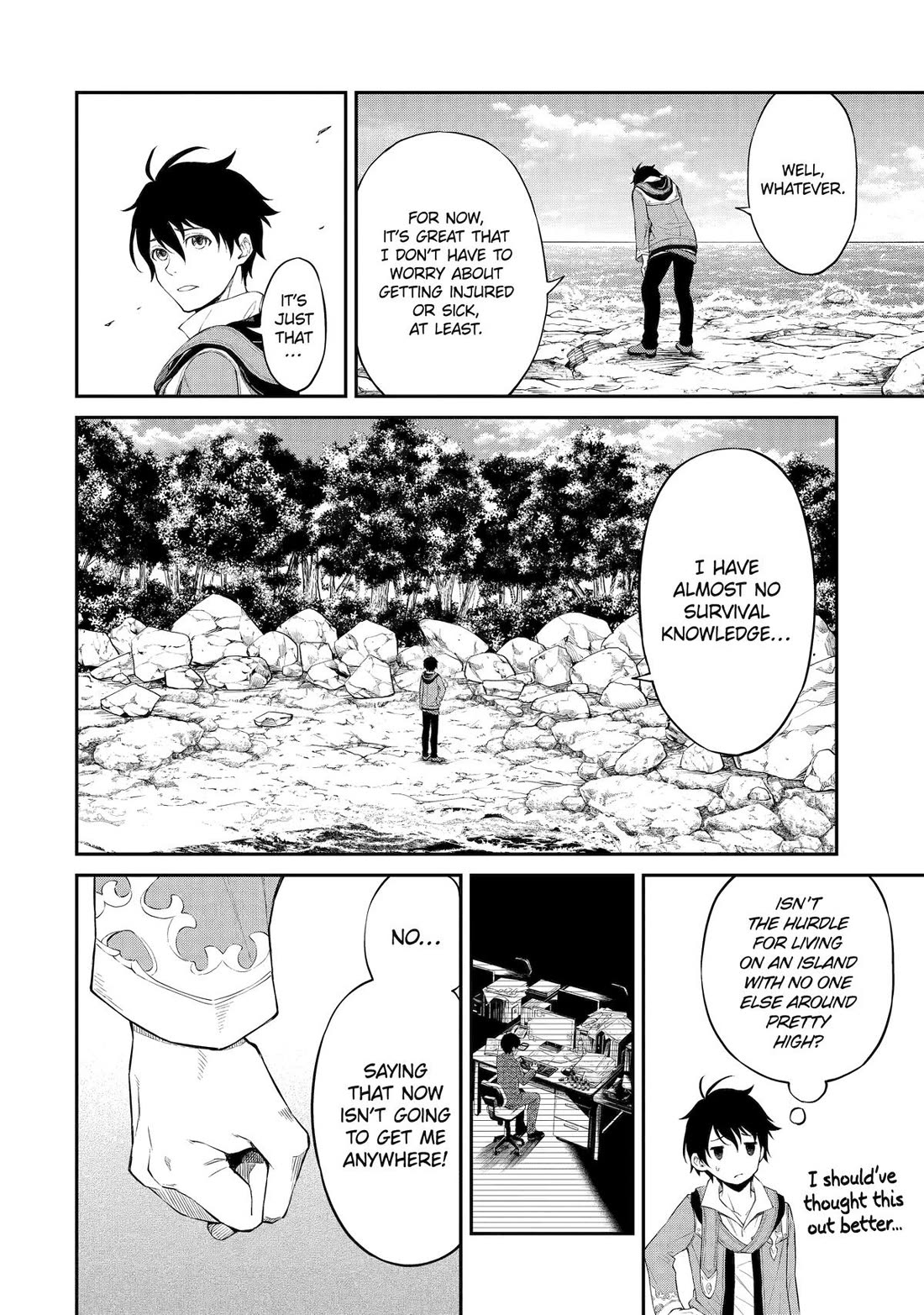 Living a Laid-Back Second Life on the Island of the Strongest Species Chapter 1 page 9 - Chapter 1