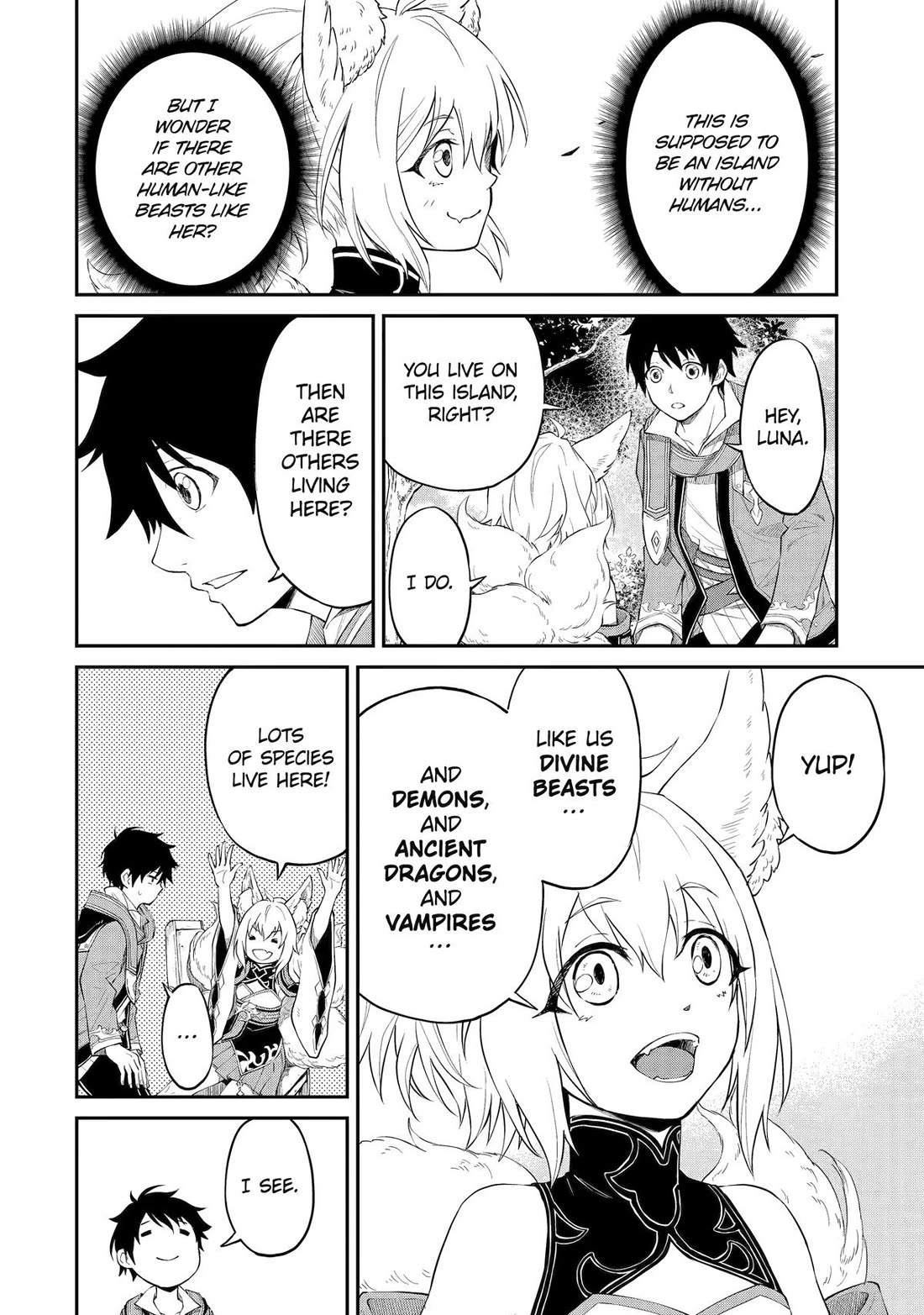 Living a Laid-Back Second Life on the Island of the Strongest Species Chapter 2 page 36 - Chapter 2