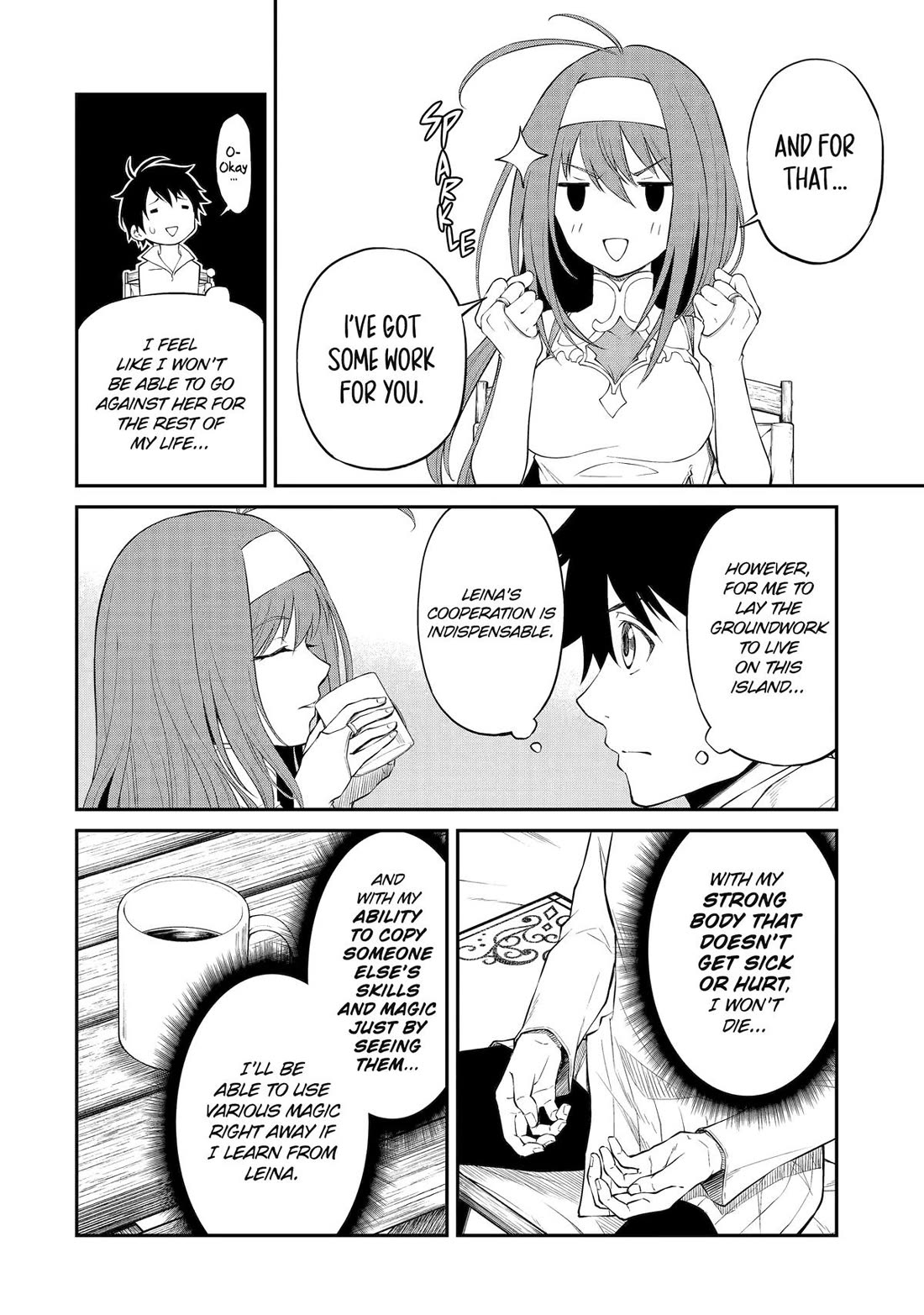 Living a Laid-Back Second Life on the Island of the Strongest Species Chapter 2 page 46 - Chapter 2
