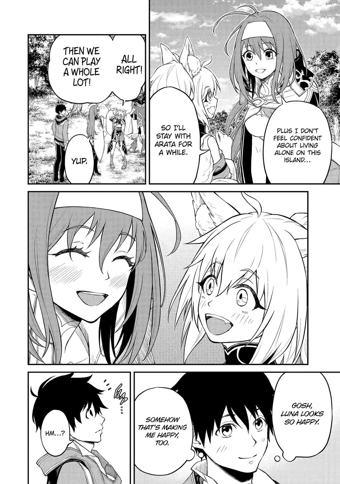 Living a Laid-Back Second Life on the Island of the Strongest Species Chapter 4 page 6 - Chapter 4
