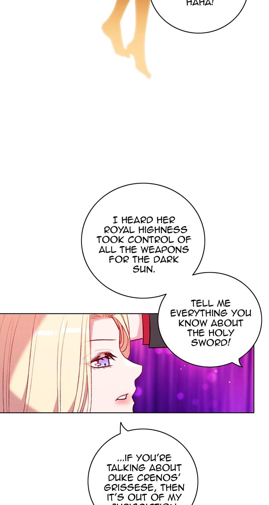 Living as the Tyrant's Older Sister Chapter 108 page 50 - Chapter 108: You Should've Asked Me