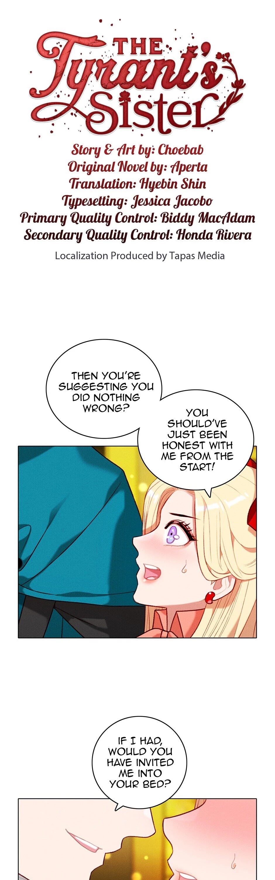 Living as the Tyrant's Older Sister Chapter 116 page 1 - Chapter 116: The Feigning Game