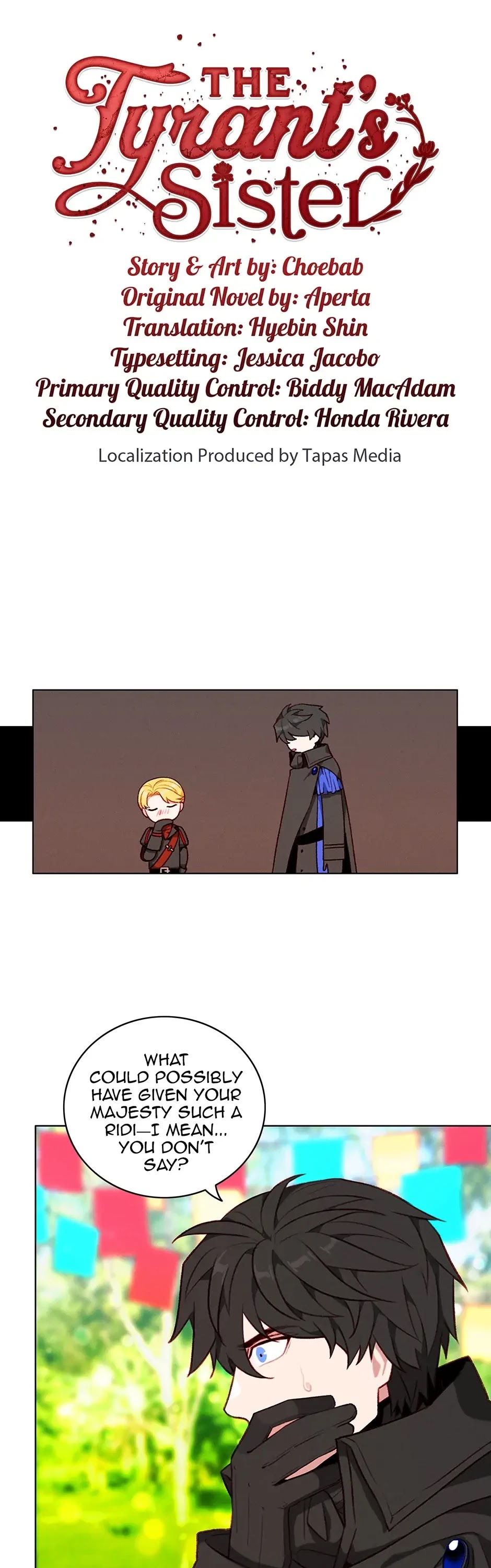 Living as the Tyrant's Older Sister Chapter 118 page 1 - Chapter 118: An Understanding