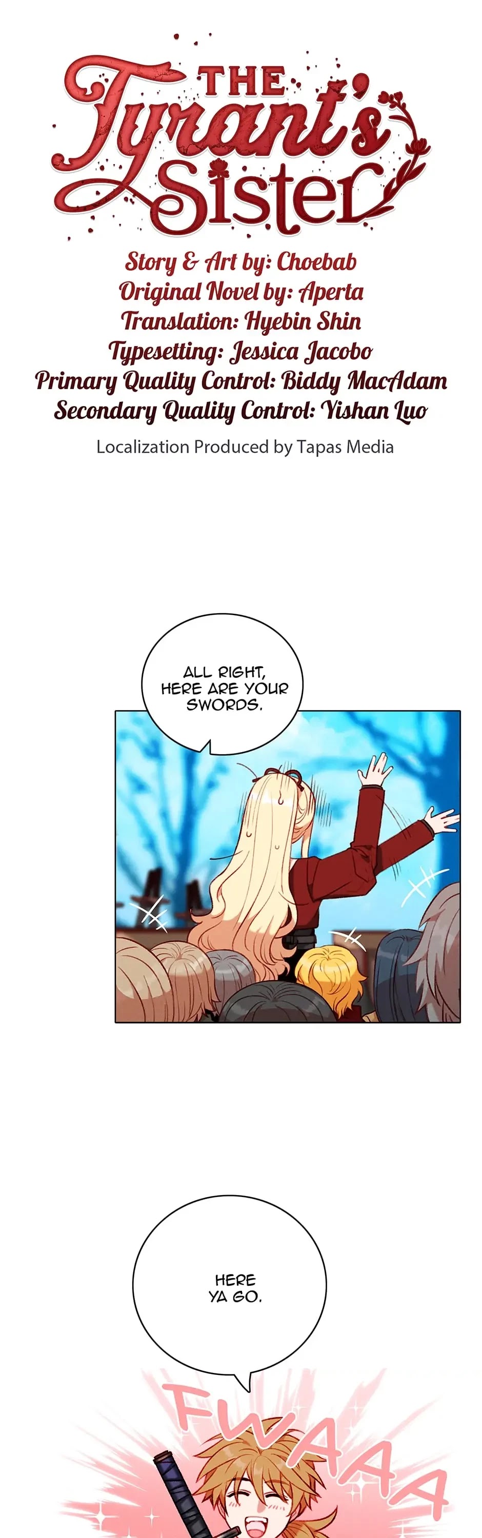 Living as the Tyrant's Older Sister Chapter 122 page 1 - Chapter 122: A Real Man