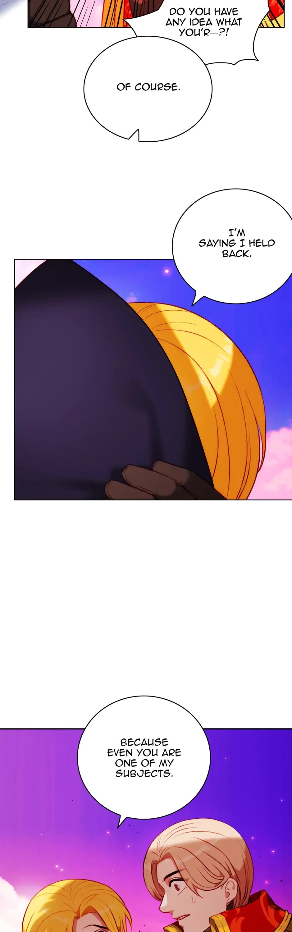Living as the Tyrant's Older Sister Chapter 137 page 22 - Chapter 137: Holding Back