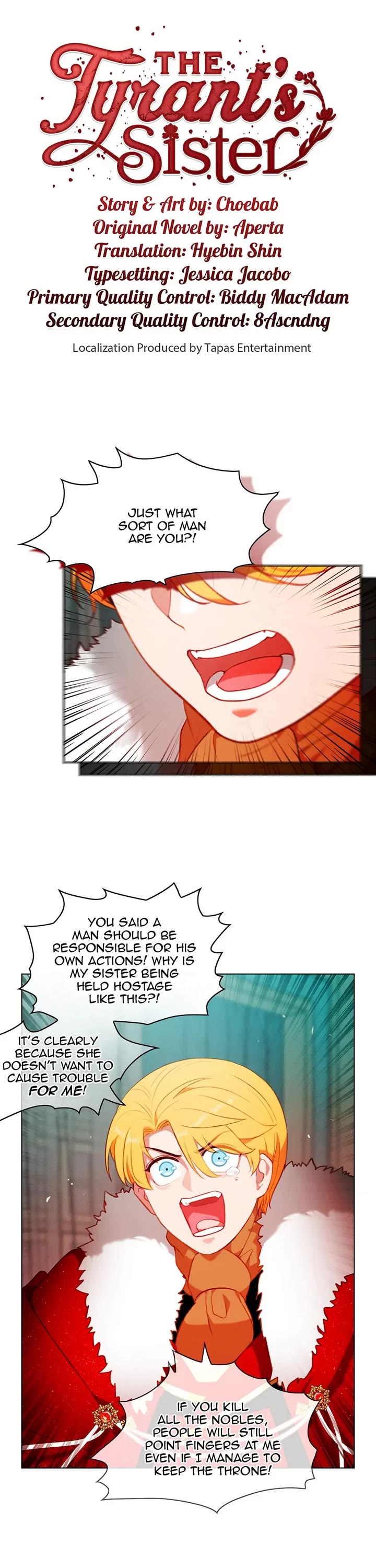 Living as the Tyrant's Older Sister Chapter 144 page 1 - Chapter 144: It's a Must