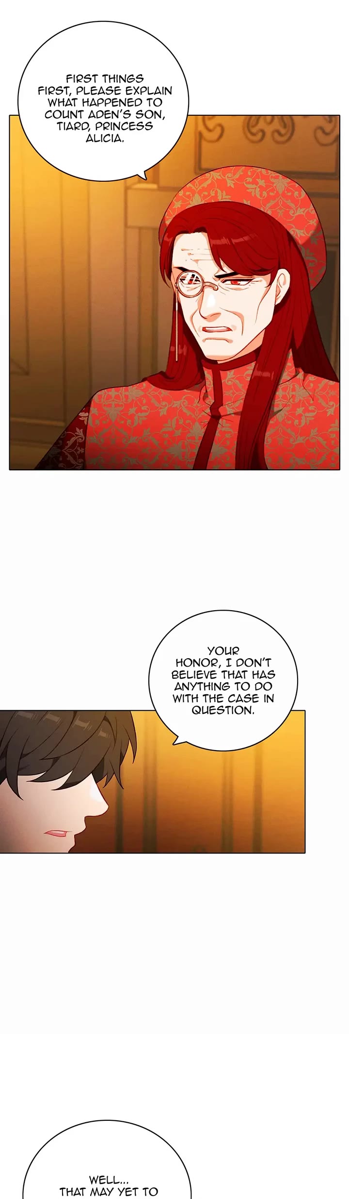Living as the Tyrant's Older Sister Chapter 147 page 19 - Chapter 147: Testify