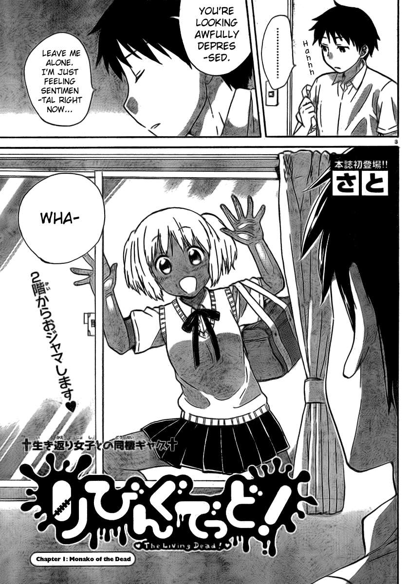 Living Dead! Chapter 1 page 3 - Chapter 1: Monako of the Dead