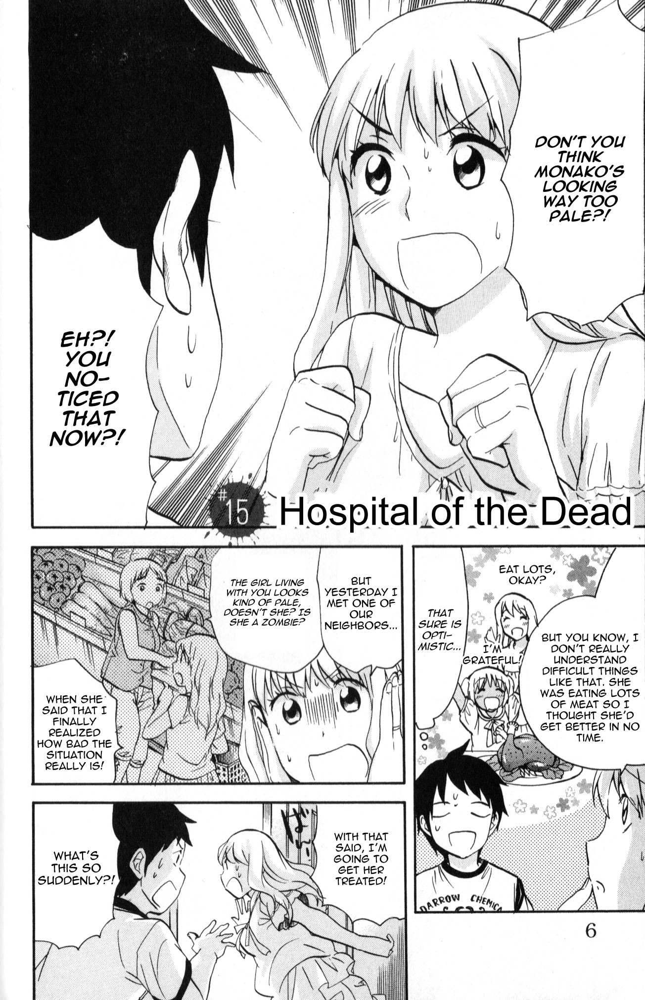 Living Dead! Chapter 15 page 8 - Chapter 15: Hospital of the Dead