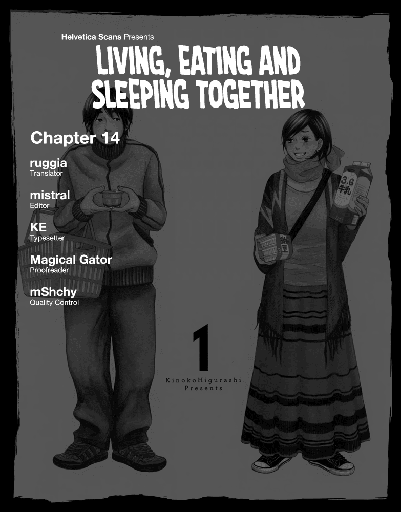 Living, Eating and Sleeping Together Chapter 14 page 1 - Chapter 14: Niina’s Wedding (2)
