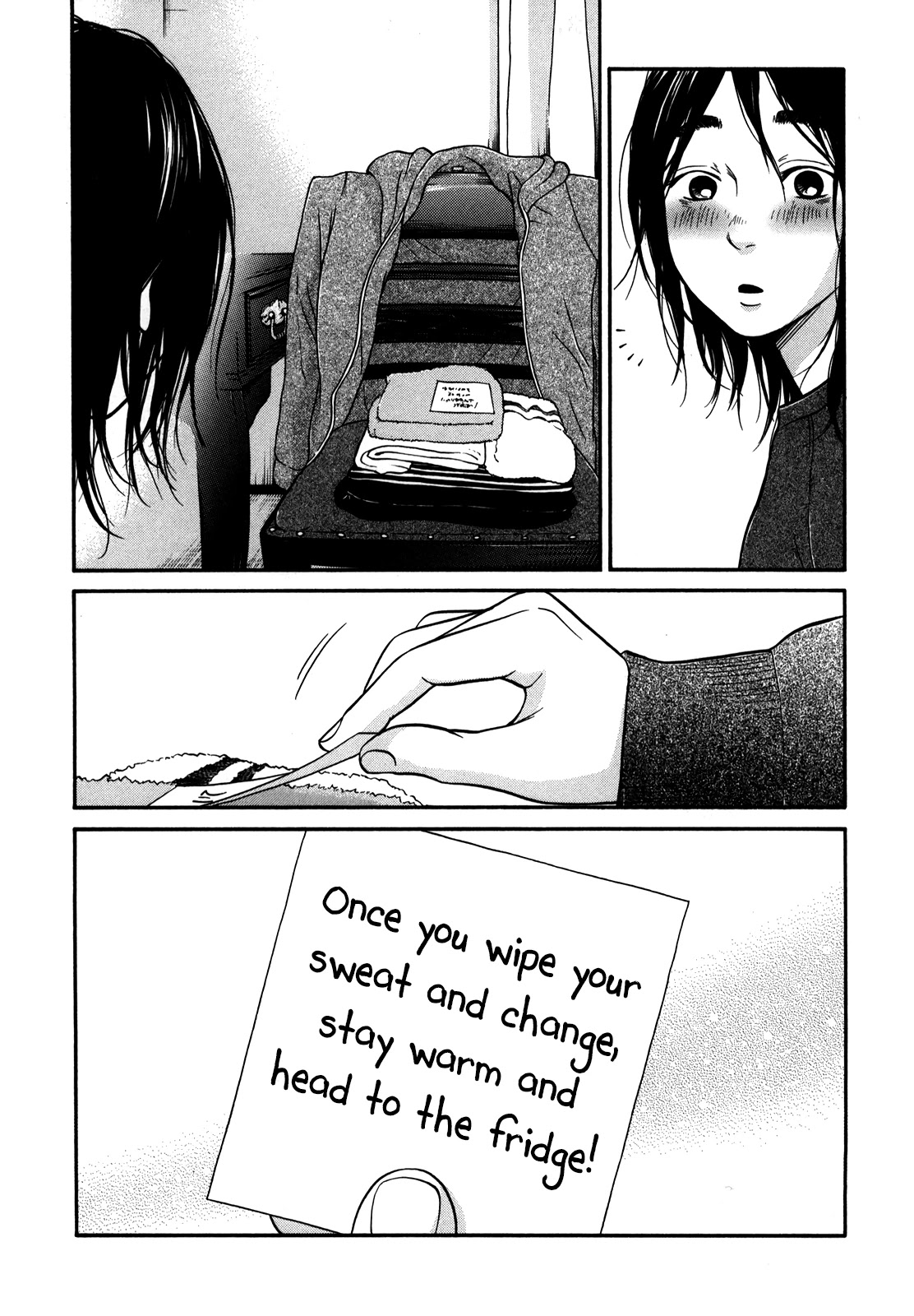 Living, Eating and Sleeping Together Chapter 17 page 14 - Chapter 17: Ritsuko Catches a Cold