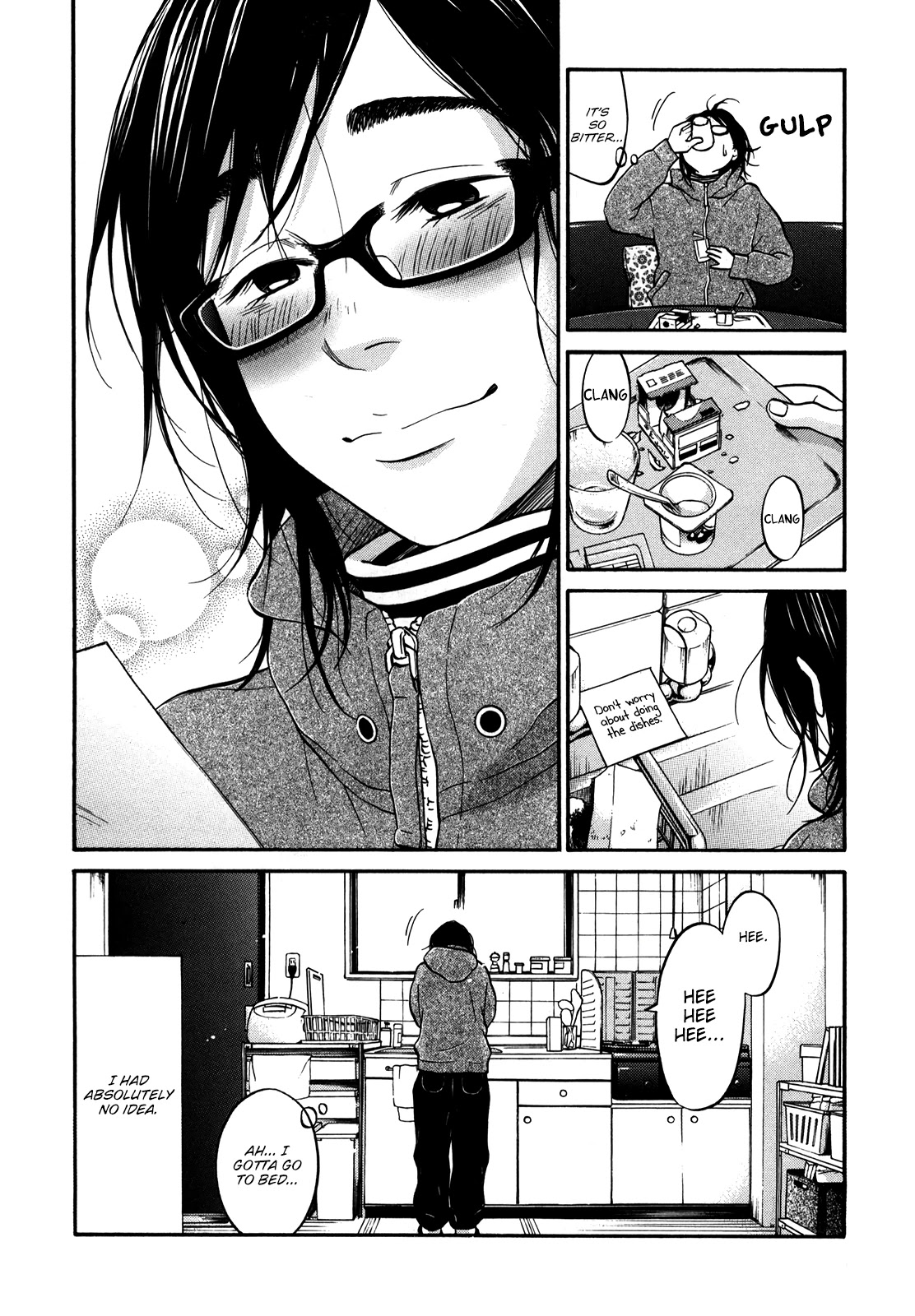 Living, Eating and Sleeping Together Chapter 17 page 16 - Chapter 17: Ritsuko Catches a Cold