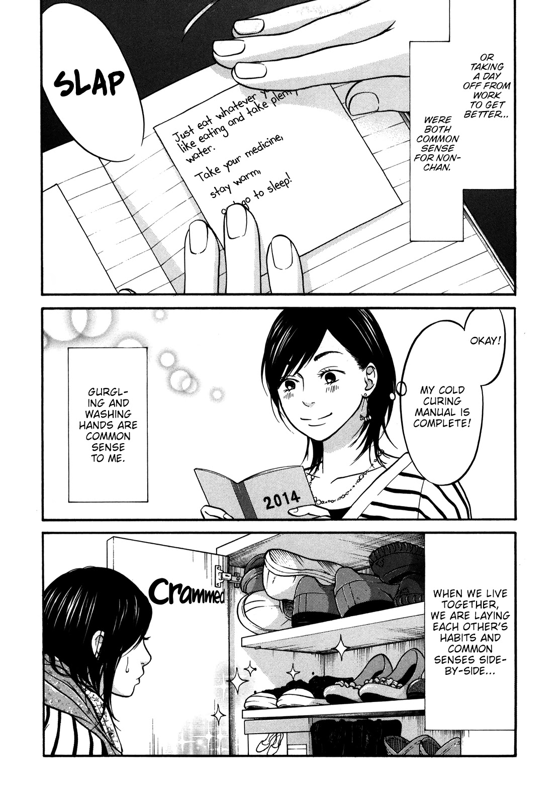 Living, Eating and Sleeping Together Chapter 17 page 20 - Chapter 17: Ritsuko Catches a Cold