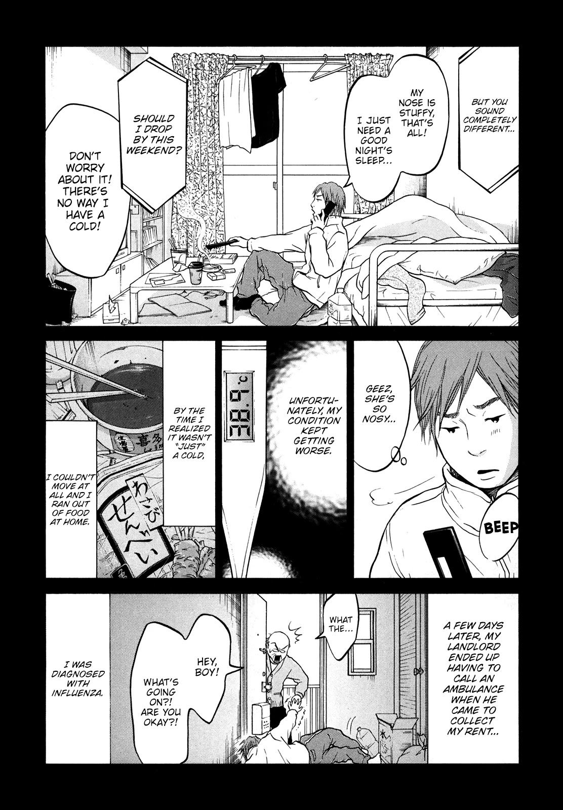 Living, Eating and Sleeping Together Chapter 17 page 27 - Chapter 17: Ritsuko Catches a Cold