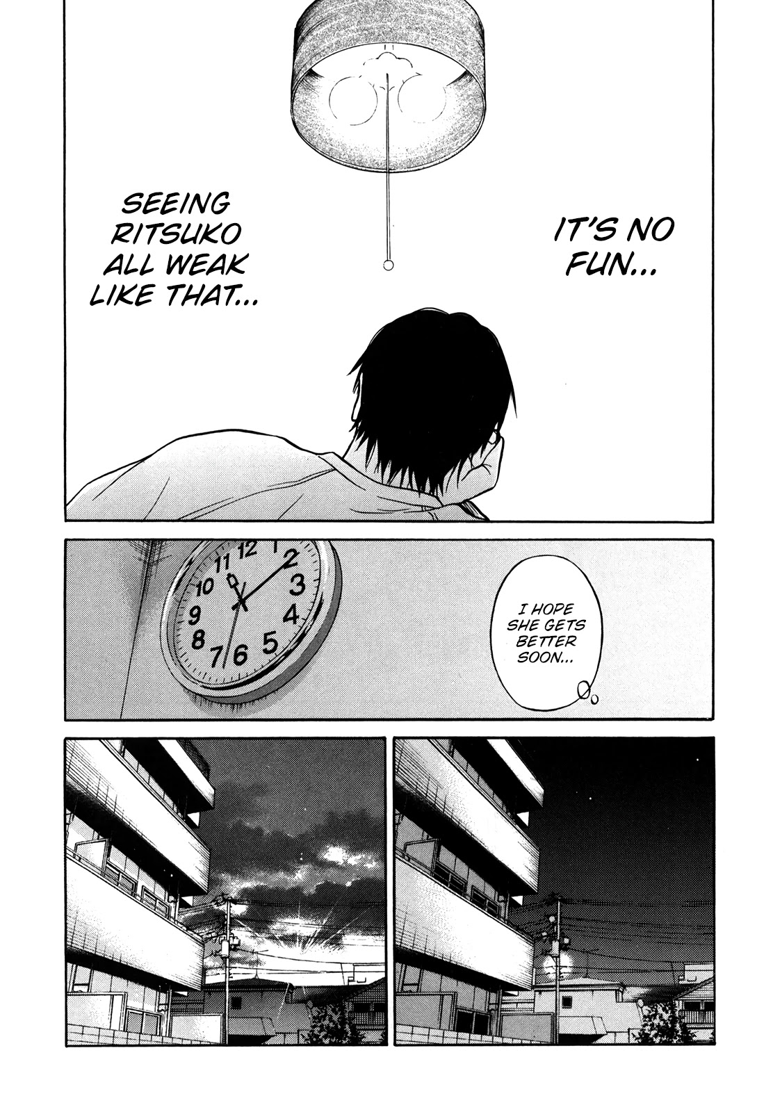 Living, Eating and Sleeping Together Chapter 17 page 35 - Chapter 17: Ritsuko Catches a Cold