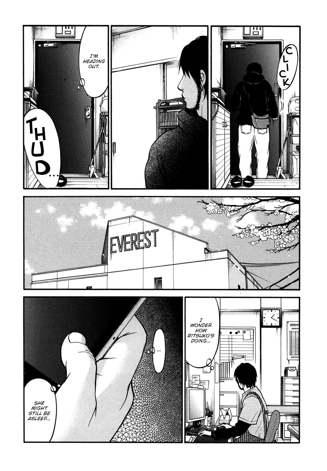 Living, Eating and Sleeping Together Chapter 17 page 36 - Chapter 17: Ritsuko Catches a Cold
