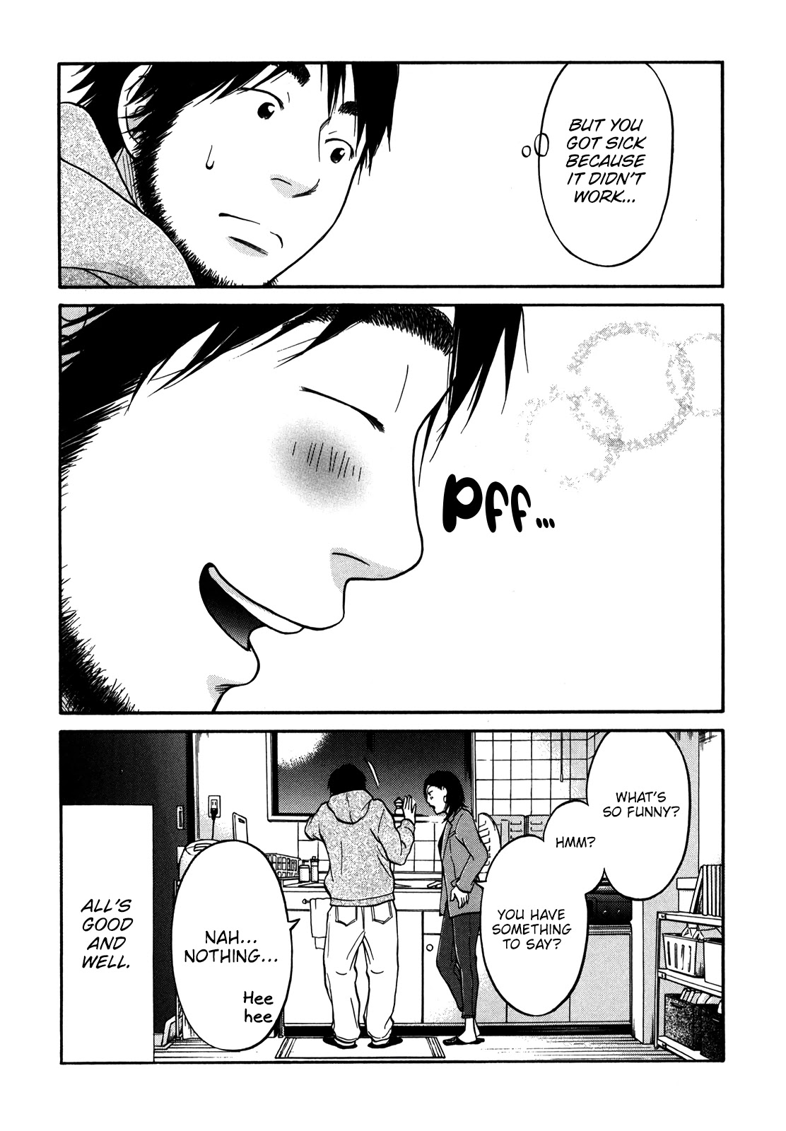 Living, Eating and Sleeping Together Chapter 17 page 41 - Chapter 17: Ritsuko Catches a Cold