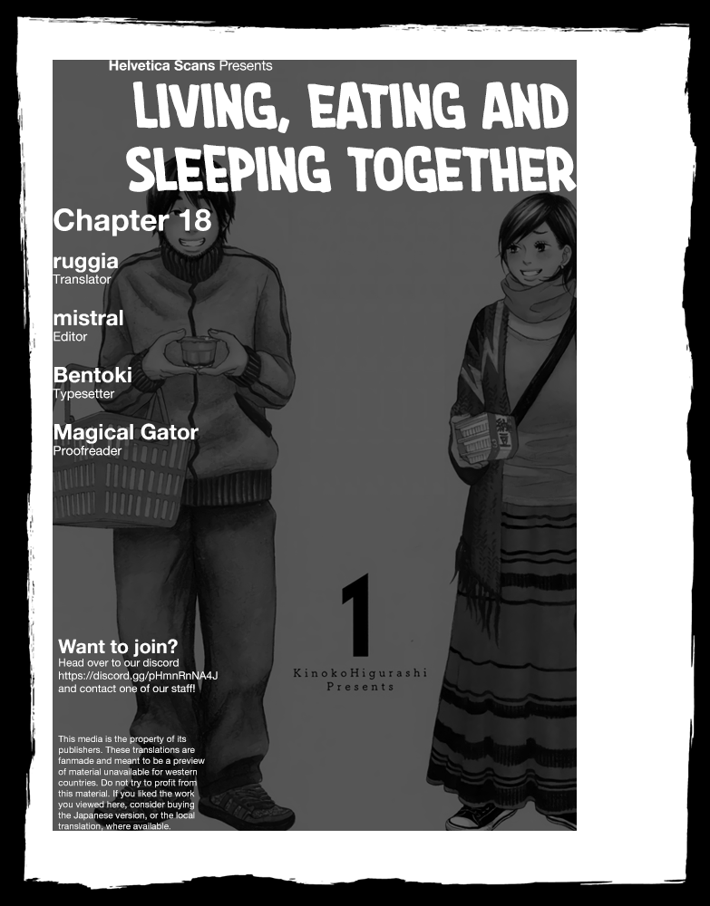 Living, Eating and Sleeping Together Chapter 18 page 1 - Chapter 18: Class Reunion ①