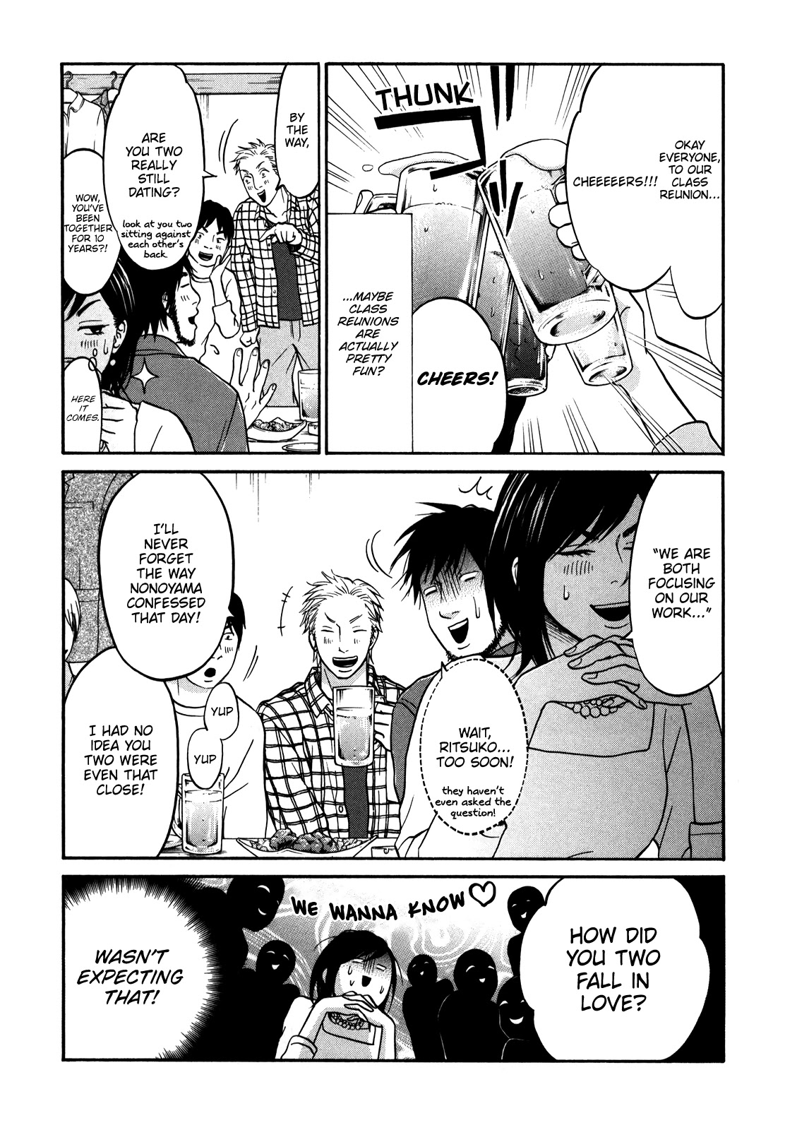 Living, Eating and Sleeping Together Chapter 18 page 10 - Chapter 18: Class Reunion ①