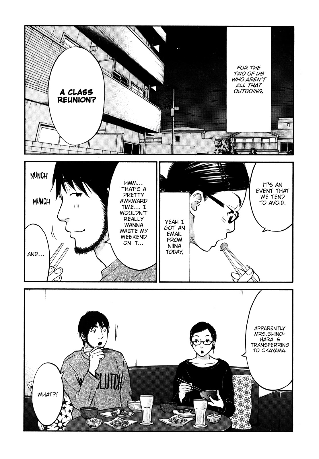 Living, Eating and Sleeping Together Chapter 18 page 3 - Chapter 18: Class Reunion ①