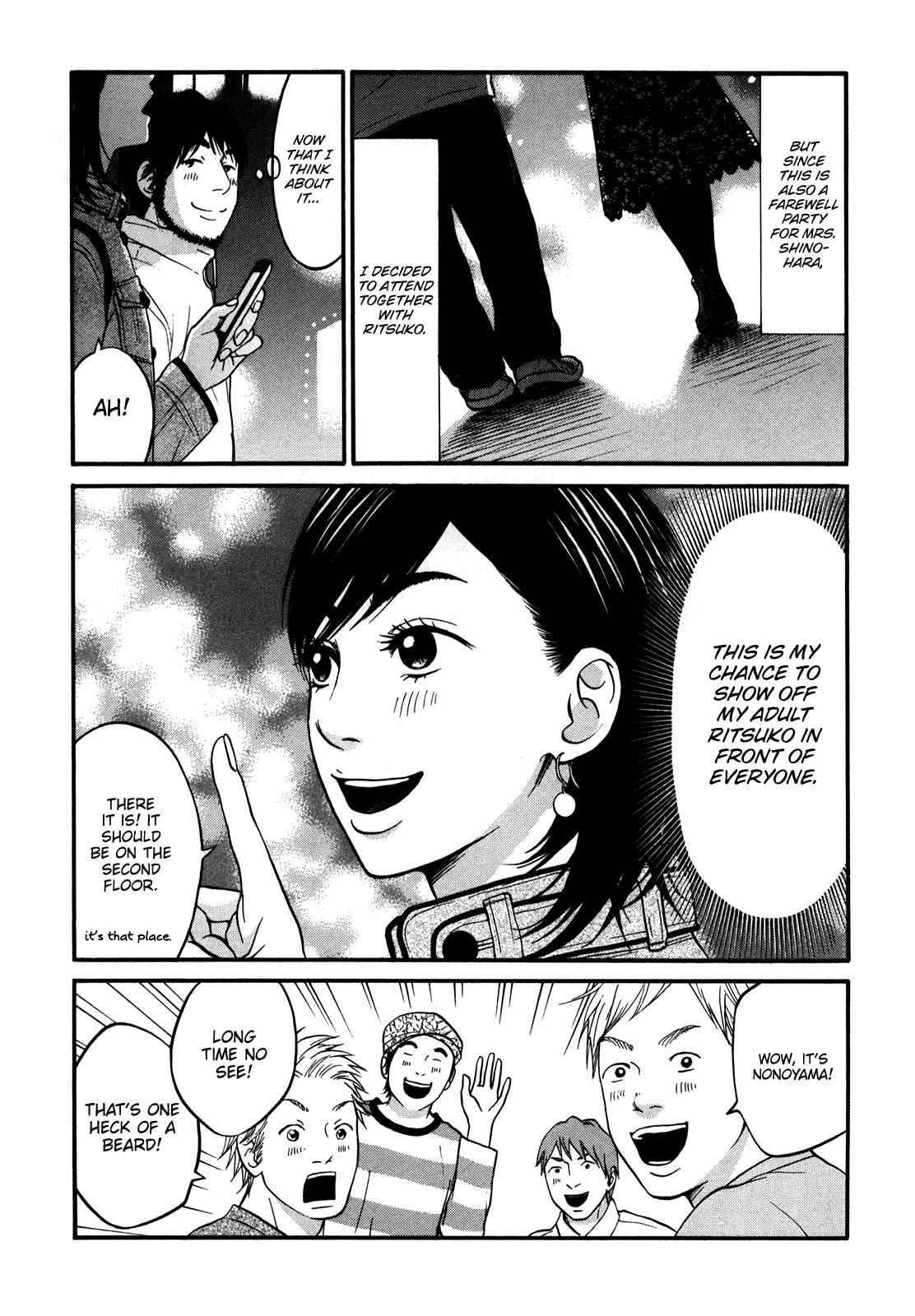 Living, Eating and Sleeping Together Chapter 18 page 30 - Chapter 18: Class Reunion ①