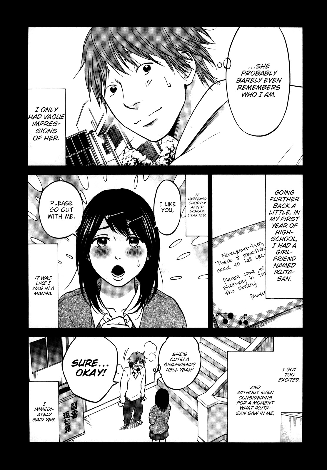 Living, Eating and Sleeping Together Chapter 18 page 34 - Chapter 18: Class Reunion ①