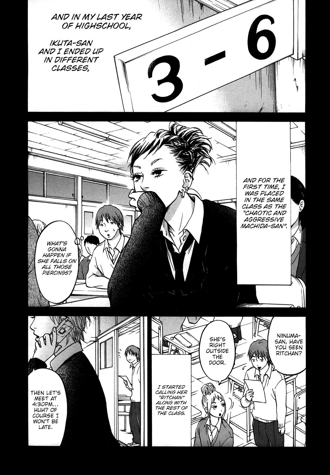 Living, Eating and Sleeping Together Chapter 18 page 38 - Chapter 18: Class Reunion ①