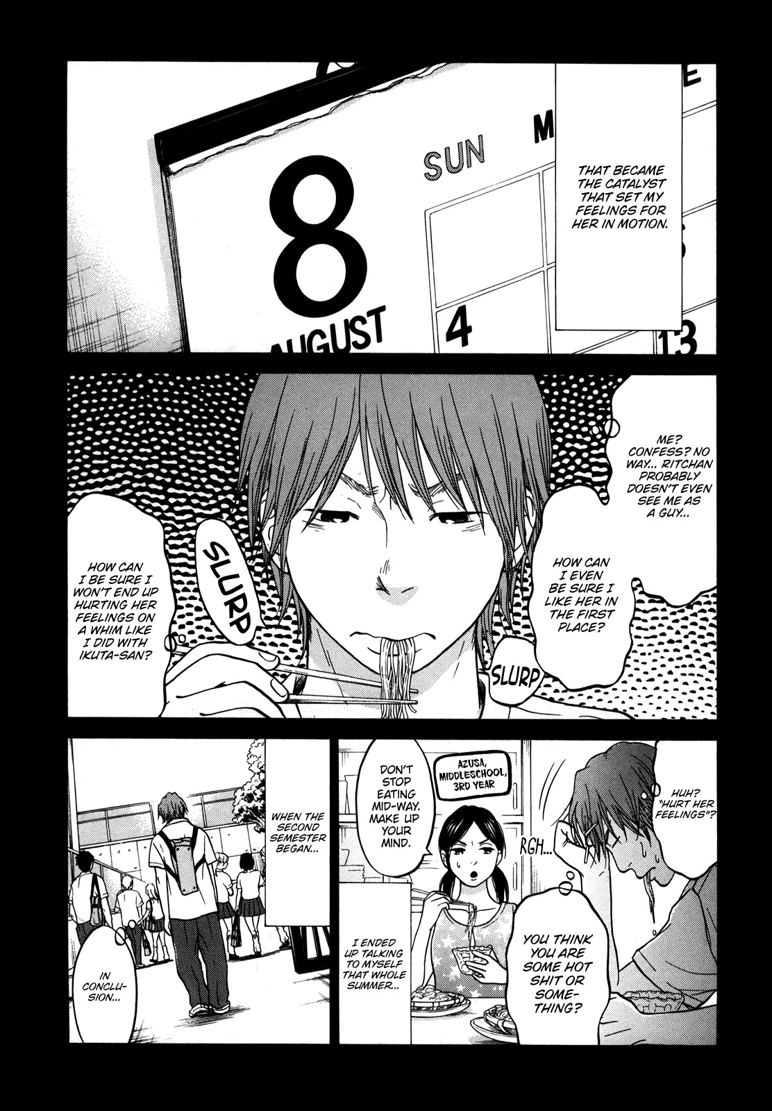 Living, Eating and Sleeping Together Chapter 18 page 44 - Chapter 18: Class Reunion ①