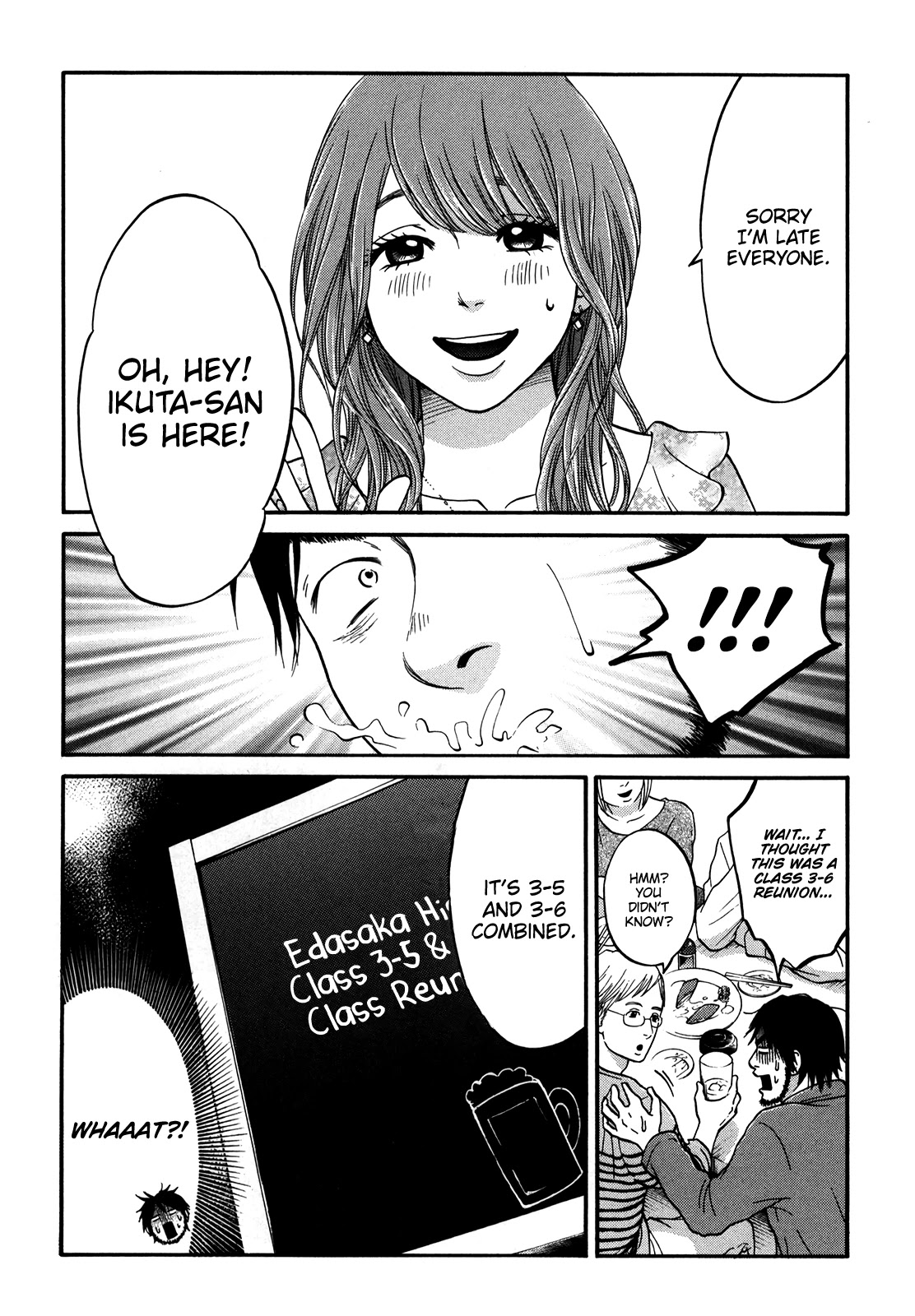 Living, Eating and Sleeping Together Chapter 18 page 48 - Chapter 18: Class Reunion ①
