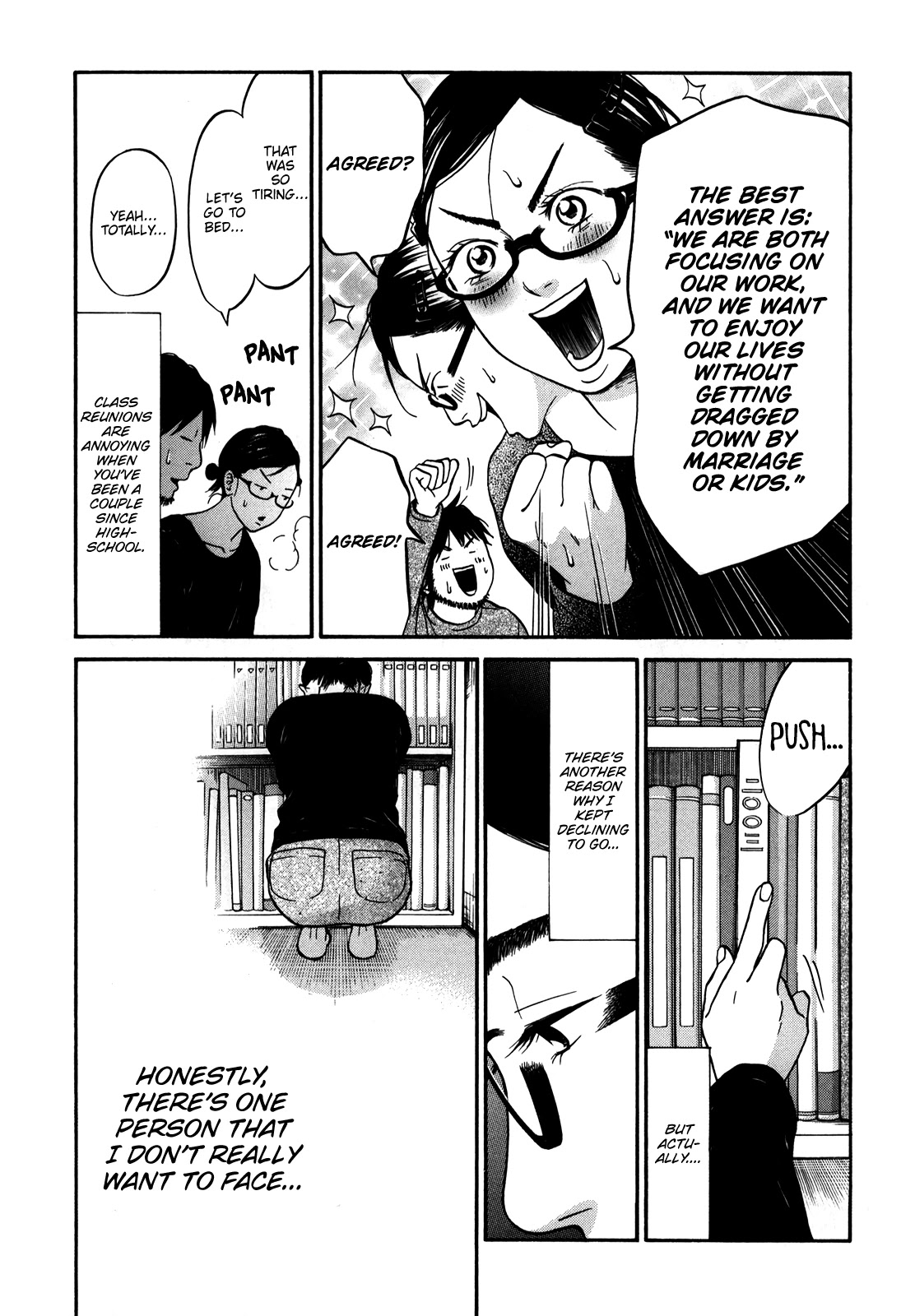 Living, Eating and Sleeping Together Chapter 18 page 6 - Chapter 18: Class Reunion ①