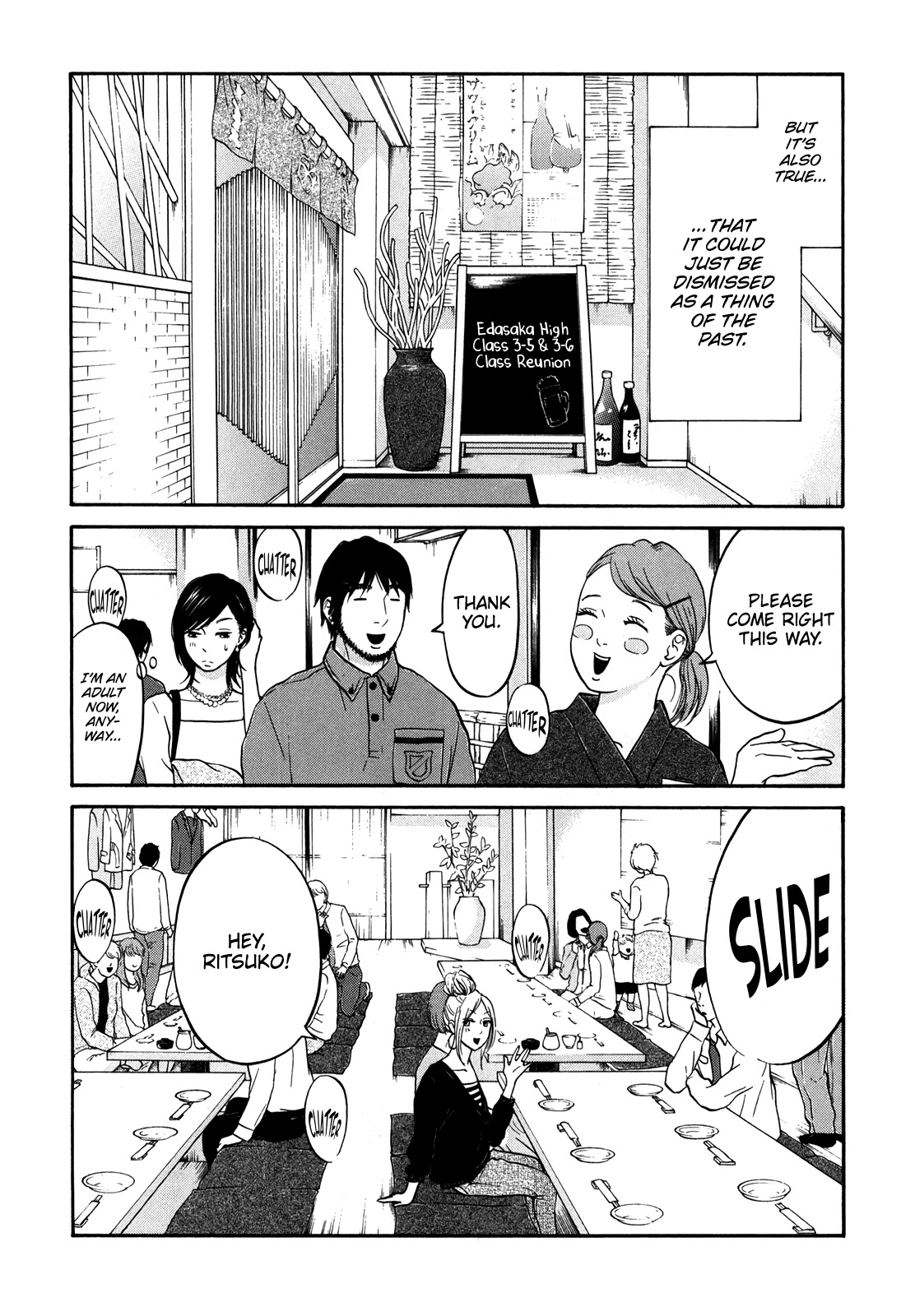 Living, Eating and Sleeping Together Chapter 18 page 7 - Chapter 18: Class Reunion ①