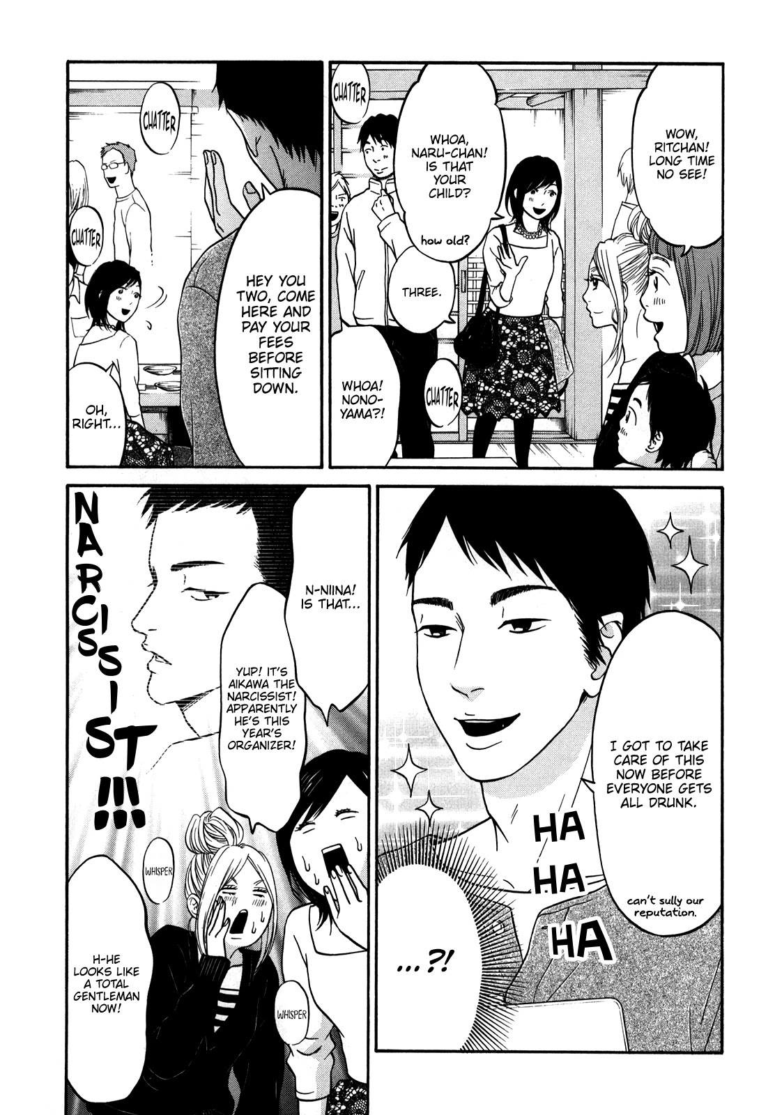 Living, Eating and Sleeping Together Chapter 18 page 8 - Chapter 18: Class Reunion ①