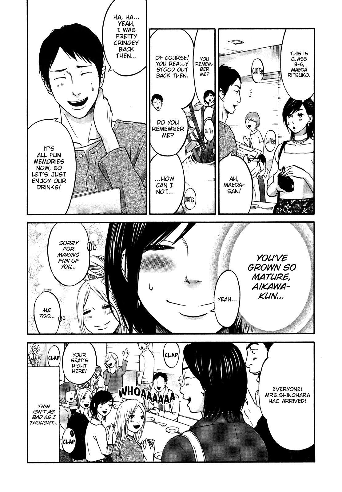 Living, Eating and Sleeping Together Chapter 18 page 9 - Chapter 18: Class Reunion ①