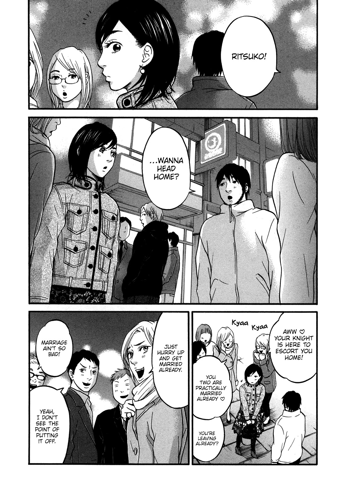 Living, Eating and Sleeping Together Chapter 19 page 22 - Chapter 19: Class Reunion ②