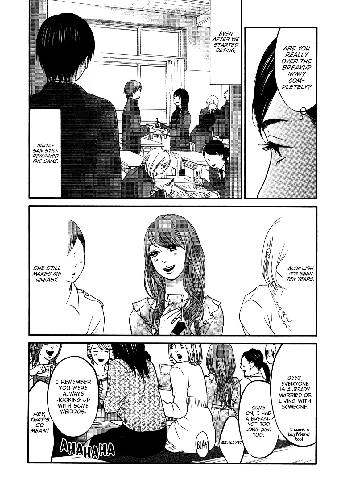 Living, Eating and Sleeping Together Chapter 19 page 36 - Chapter 19: Class Reunion ②