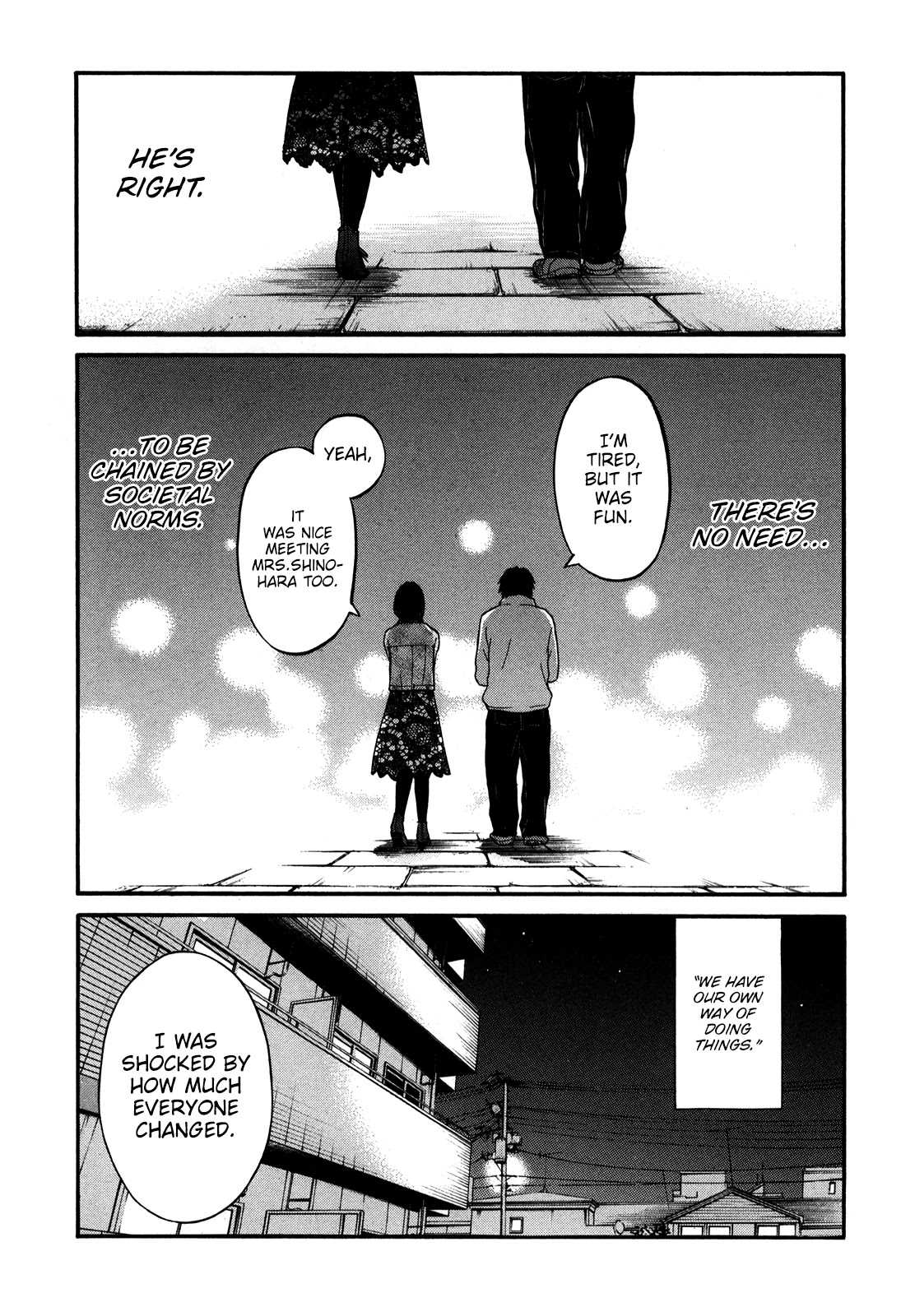 Living, Eating and Sleeping Together Chapter 19 page 46 - Chapter 19: Class Reunion ②