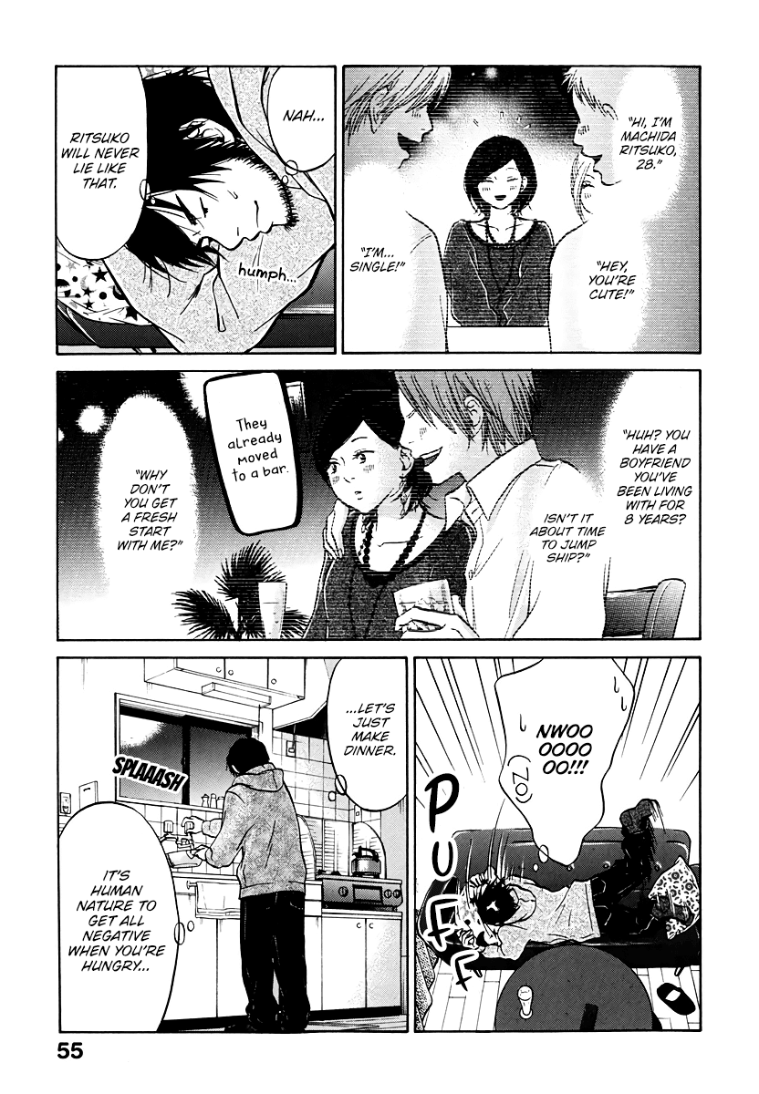 Living, Eating and Sleeping Together Chapter 2 page 10 - Chapter 2: Ritsuko Goes to a Mixer