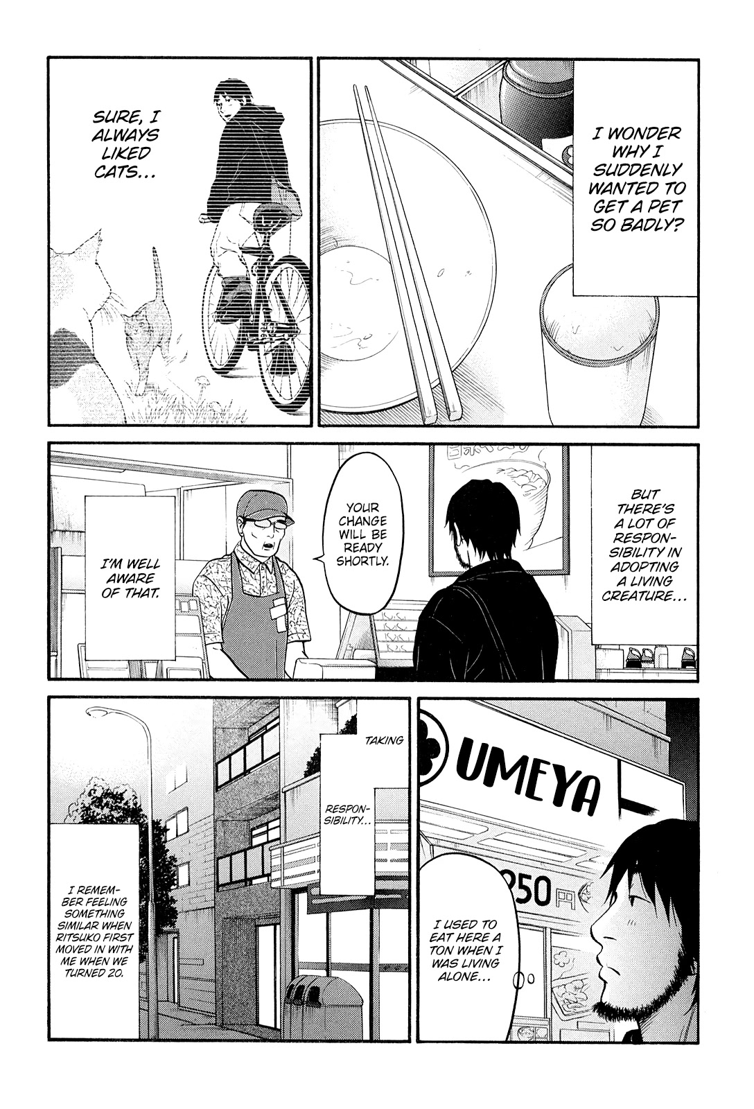 Living, Eating and Sleeping Together Chapter 22 page 16 - Chapter 22: Non-chan Wants a Cat