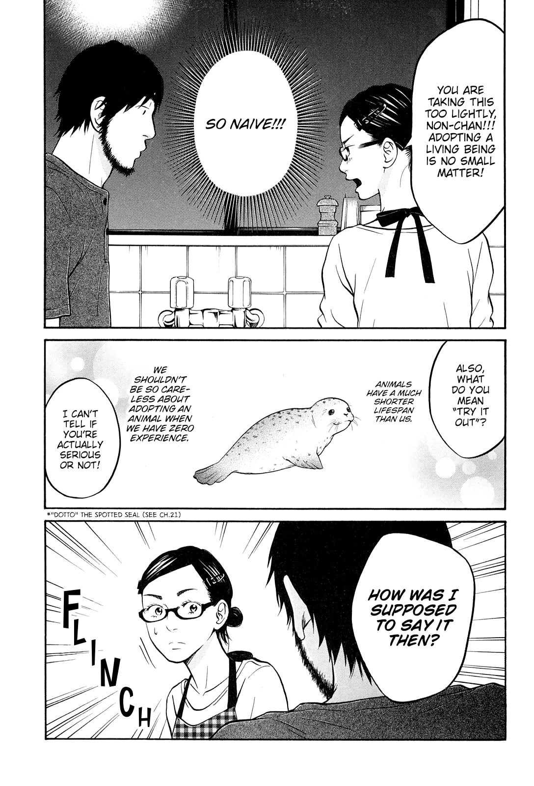 Living, Eating and Sleeping Together Chapter 22 page 28 - Chapter 22: Non-chan Wants a Cat