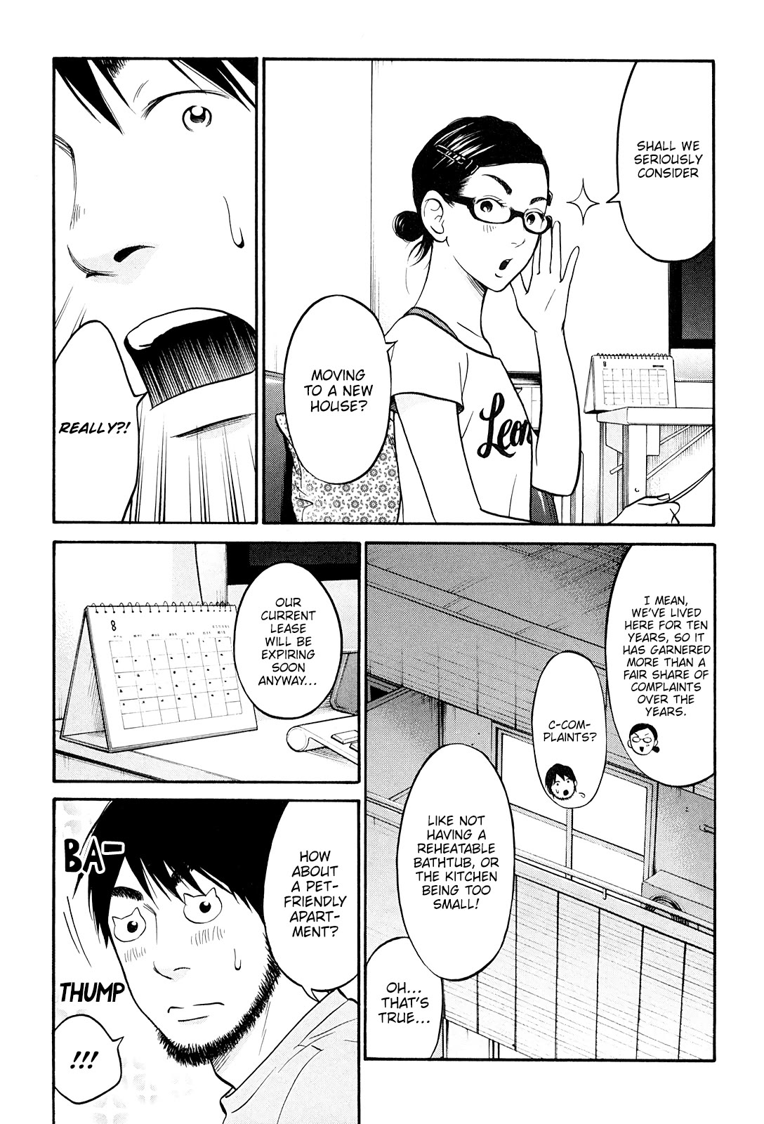 Living, Eating and Sleeping Together Chapter 23 page 6 - Chapter 23: Moving