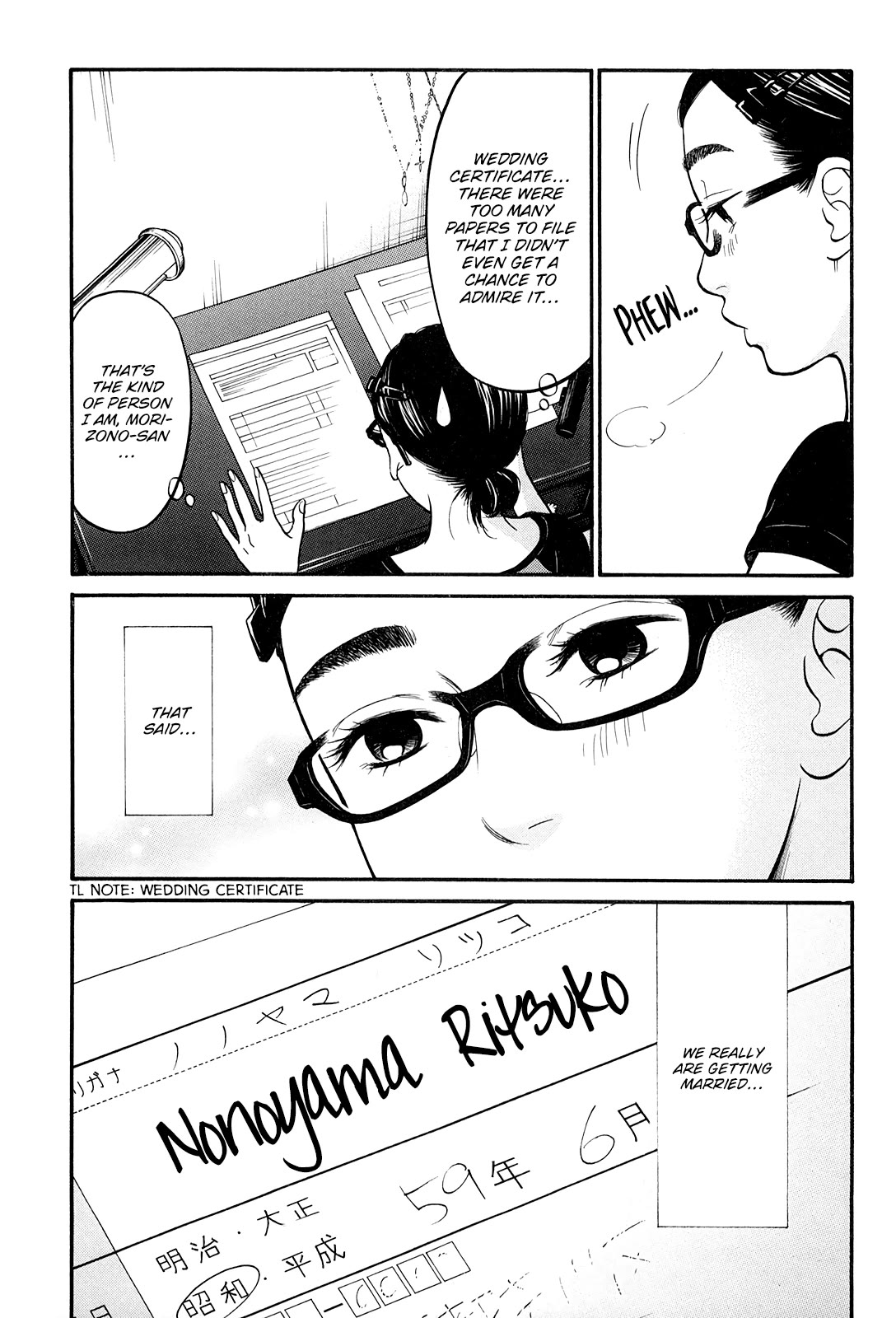 Living, Eating and Sleeping Together Chapter 24 page 31 - Chapter 24: A new beginning